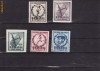 k.808 - Romania 1947 - Jocurile Balcanice 5v.neuzata