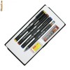 ARISTO Set 3 linere calibrate +creion mec+mine+guma combinata