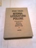 S. VELEA - ISTORIA LITERATURII POLONE
