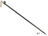 Suport avertizor A1 reglabil 50-90 cm- Set de 4 bucati