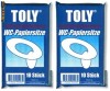 Folii protectoare sterile pentru vasul de toaleta - 2 x 10 buc.