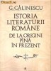 Istoria literaturii romane de la origini...George Calinescu