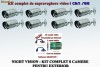Kit Camere de supraveghere video cu 8 camere de exterior si placa de captura