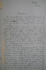 Scrisoare originala scrisa de Mihail Sadoveanu in 1916