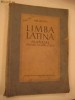 MANUAL - LIMBA LATINA CL. VIII  - 1956