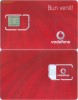 Cartela SIM Vodafone VodS 01 de colectie