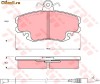 SET PLACUTE FRANA FATA RENAULT 5,19,21,CLIO,MEGANE GDB400 TRW