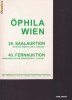CATALOG TIMBRE 2001OPHILA WIEN