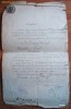 Certificat 1893 Directorul General al Telegrafelor si Postelor