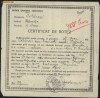 Certificat de botez , Calarasi , 1914