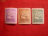 SERIE -AJUTOR PT. COPII - 1941 ,SLOVACIA , 3 valori