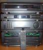 combina audio philips Brasov CD AMPLIF EQ 2DECK TELECOMANDA BOXE DETASABILE