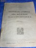 RASPUNSURI LITURGICE si IMNE RELIGIOASE ,VECHE