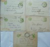 15 carti postale circulate in perioada 1913-1952