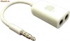 splitter casti ipod classic touch iphone 2g 3g 3gs 4g 8049