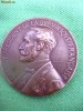 Medalie franceza in bronz veche- Carnot Presedintele Republicii Franceze