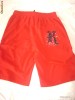 Pantaloni scurti hip hop Karl Kani bumbac rosu ( hip hop, rap )