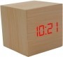 ceas electronic cu termometru, afisaj rosu - 0939