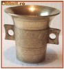 Piulita  / mojar din bronz masiv - vechi, pt colectionari (4)