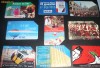 ITALIA. 9 CARTELE TELEFON. TEMATICA DIVERSA