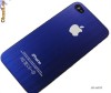 carcasa spate metal iphone 4 Albastru originala