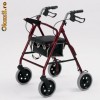ROLATOR  4 ROTI + SCAUN - ROMA MEDICAL