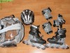 Role marime ajustabila 35-38 + set complet casca, protectiii, rucsac
