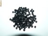 100 margele negre pentru bijuterii aprox 4x4 mm