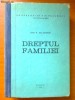 DREPTUL FAMILIEI - ION P. FILIPESCU (1984)