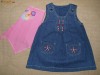 rochita blugi fetite MOTHERCARE 6/9 luni si baticut