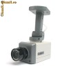 Camera de supraveghere falsa cu led,senzor de miscare si motoras