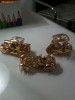 Aur 24 si Swarovski...piese decor