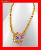 Lant Fantezie Margele Rodiu-Cristale Zirconiu Floare Sic LFAN-036