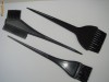 set 3 pensule vopsit par,  frizerie, vopsea par, pensule vopsit par, guler hartie, perii pentru vopsit par