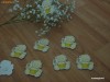 Bebelusi autoadezivi, decorativi accesorii marturii botez, lumanare, decoratiuni