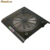 Masuta cooler extern Laptop, masa cooler notebook 1 ventilator mare,iluminat,conectare Usb