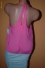 Rochie ZARA cu bretele ,roz,portocaliu, gri