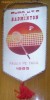 Fanion sport Cupa UTC la Badminton Finala pe tara 1983 model 1