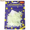 Ornamente fosforescente 1 Luna + 19 stele