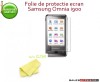 4X FOLIE SET 4 BUC SAMSUNG I900 OMNIA - TRANSPORT GRATUIT!