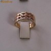 Inel aur 14 KT cu DIAMANTE NATURALE - 4.65 gr  - 3 CULORI DE AUR gen verigheta