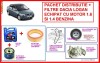 KIT DISTRBUTIE LOGAN (1.4 SI 1.6 BENZINA)+ULEI +FILTRUL ULEI+FILTRUL AER