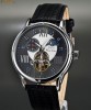+++CEAS AUTOMATIC  model DE LUX , TOURBILLON - LOOK  , MONTE WEHRO , excentric , secundar , cadran afisaj ZI / NOAPTE