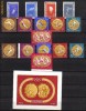 RRR  MEDALII DE AUR JOCURILE OLIMPICE DE LA MELBOURNE SI ROMA LP 528  528a  529  MNH LUX