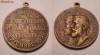 Medalie Regele Carol I - In amintirea manevrelor regale romane, Ploesti 1906