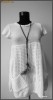 Rochie Babydoll crosetata