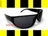 OCHELARI SPORT WRAP AROUND Import Anglia NEGRU LUCIOS rame negre negri UV 400 CE pentru pescuit alergat bicicleta motocicleta scuter bike biker