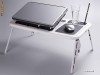 MASUTA LAPTOP E-TABLE,COOLER,CU SUPORT PAHAR SI  MOUSE PAD, INALTIME REGLABILA,2 COOLERE INCLUSE, POSIBILITATE REGLARE INCLINARE, CEL MAI MIC PRET !