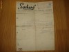 CHOCOLAT SUCHARD  CERTIFICAT ANUL 1940