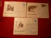 Set 3 Plicuri Ilustrate -Stefan cel Mare , Ion Creanga , Chisinau